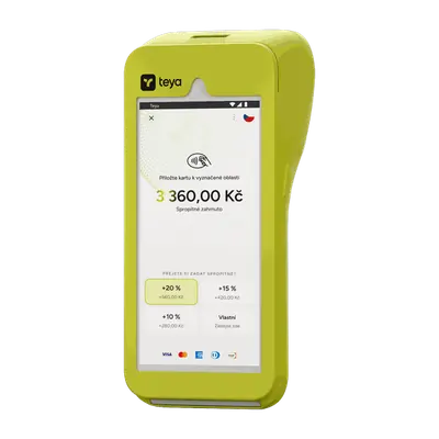 Platební terminál Teya PAX A920