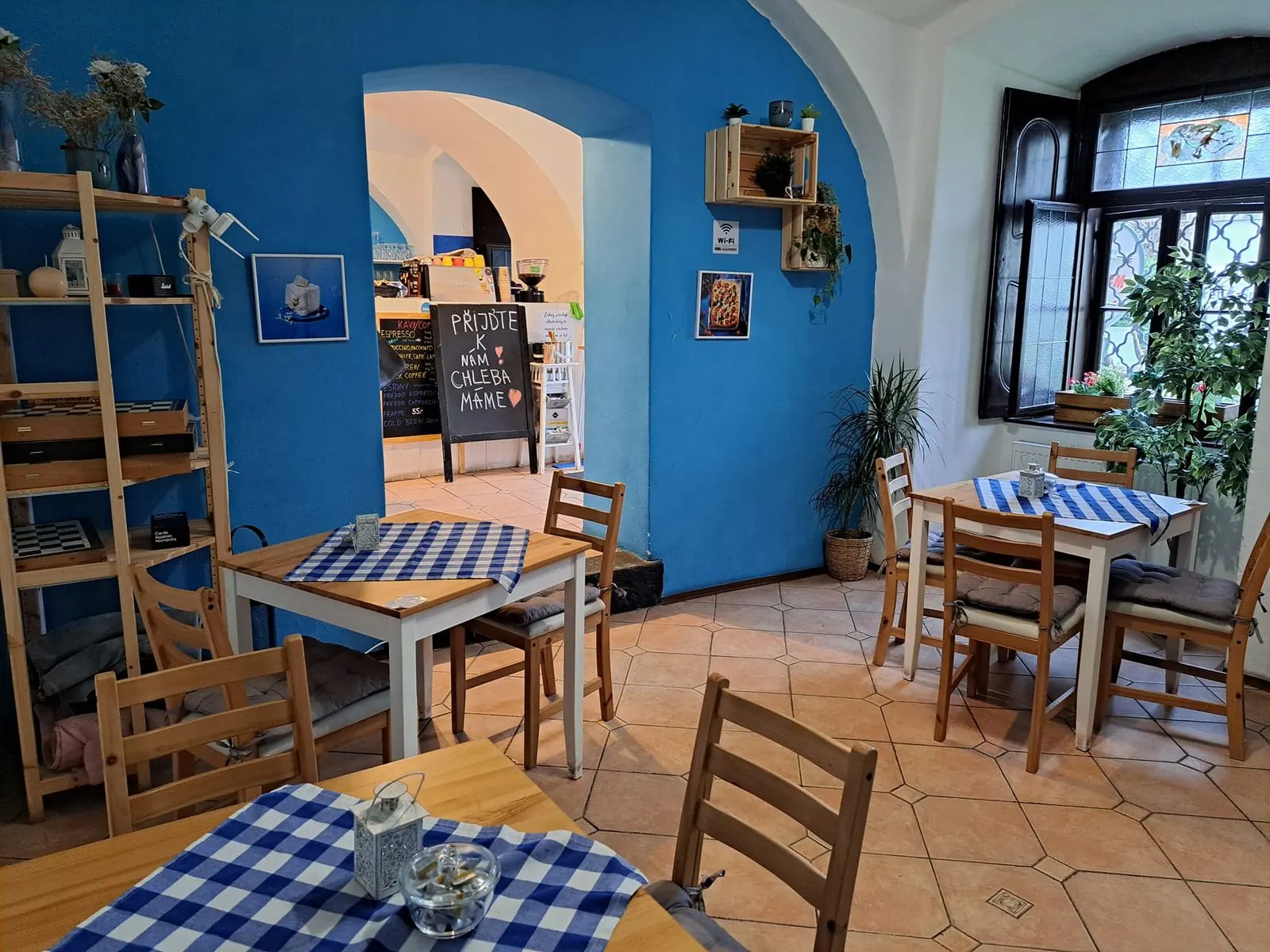 Interieur des Bistros Mama Stella