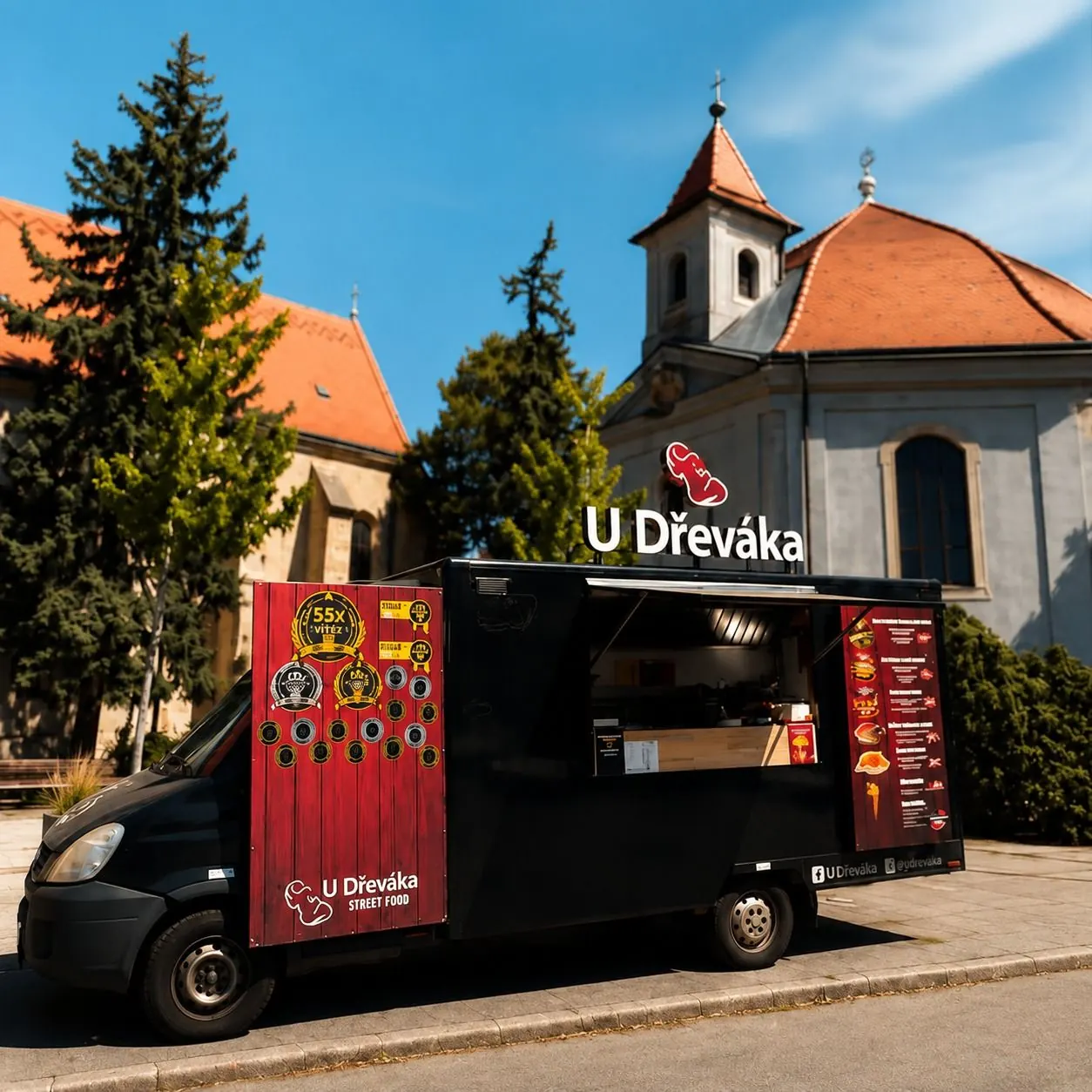 Food truck U Dřeváka na akci